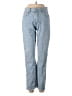 Forever 21 Chevron-herringbone Blue Jeans Size 28 waist - photo 1