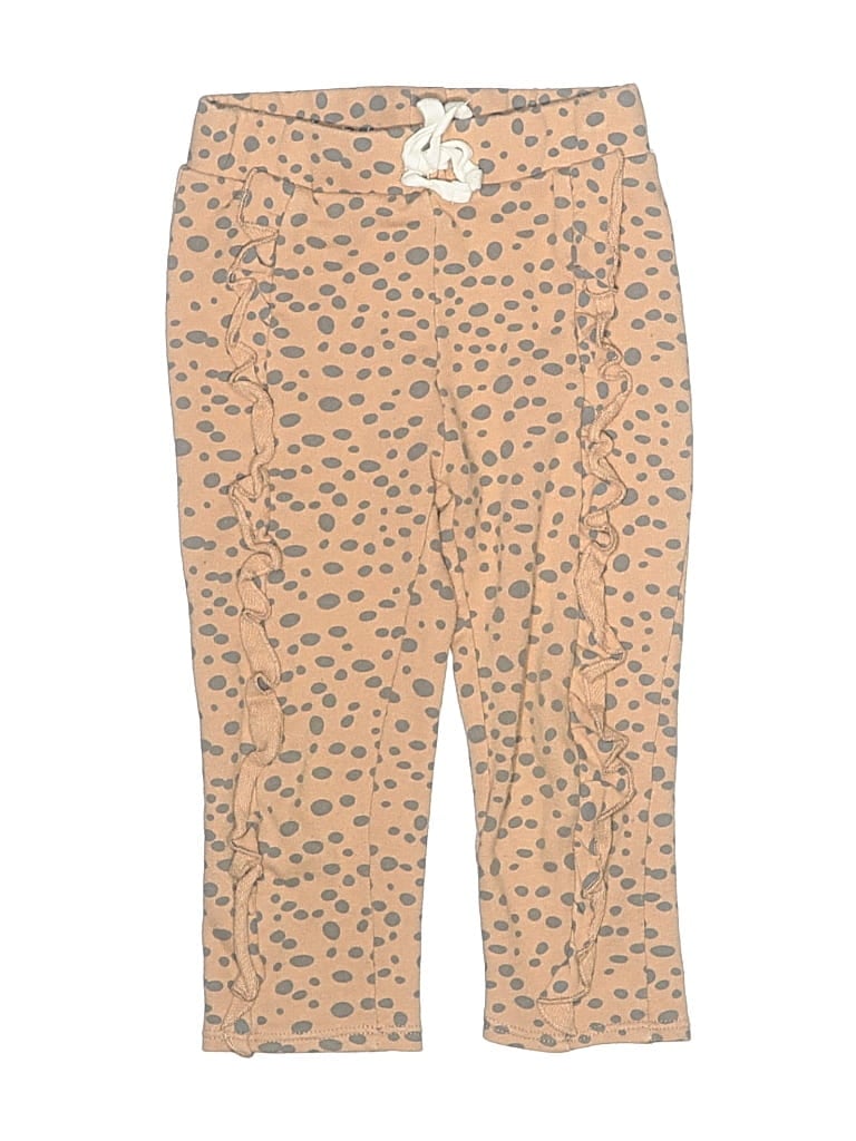 Pre-owned Grayson Mini Kids' Casual Pants In Tan