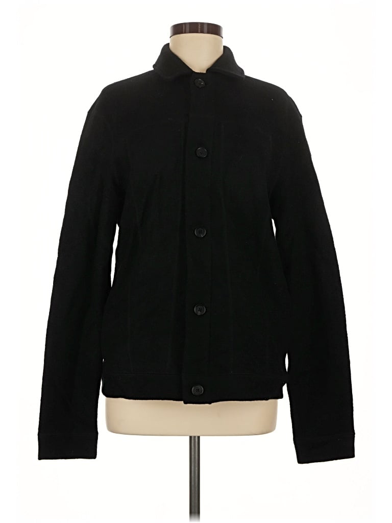 Pre-owned Billy Reid Long Sleeve Top Black Turtleneck Tops
