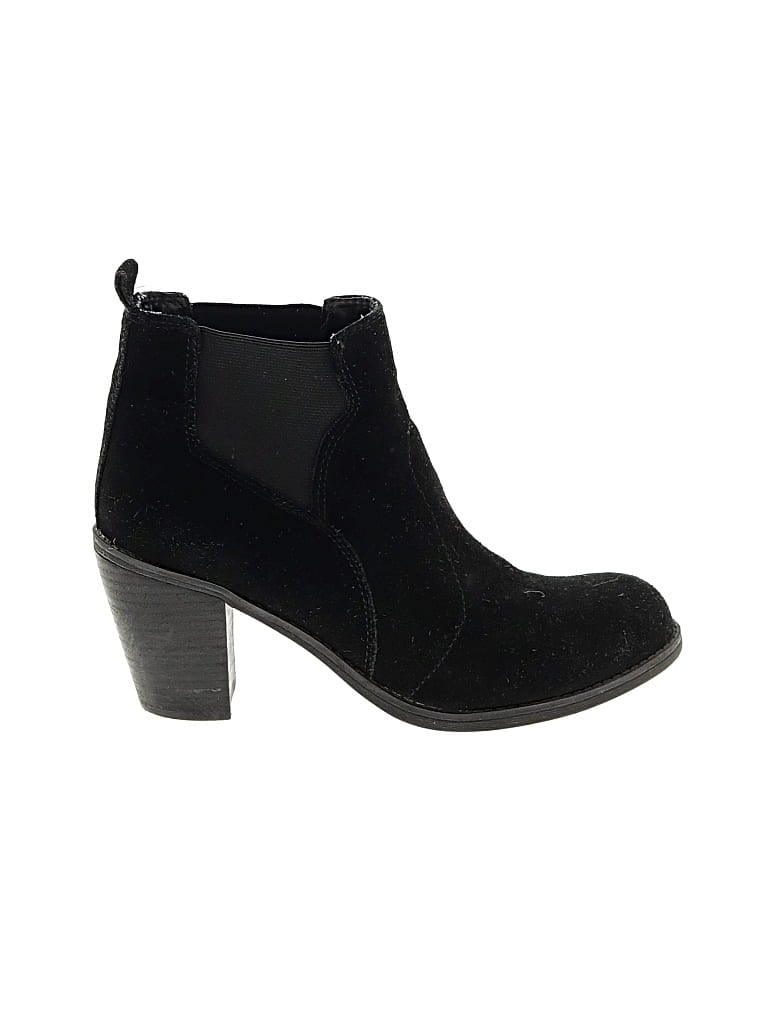 Pre-owned Crown Vintage Ankle Boots In Black