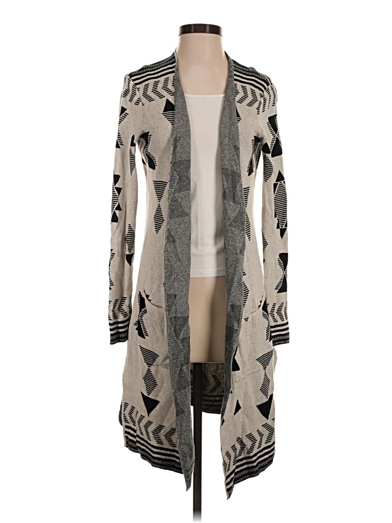 Pre-owned Jessica Simpson Cardigan Sweater In Gray