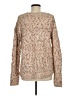 Hinge Tweed Tan Pullover Sweater Size M - photo 2
