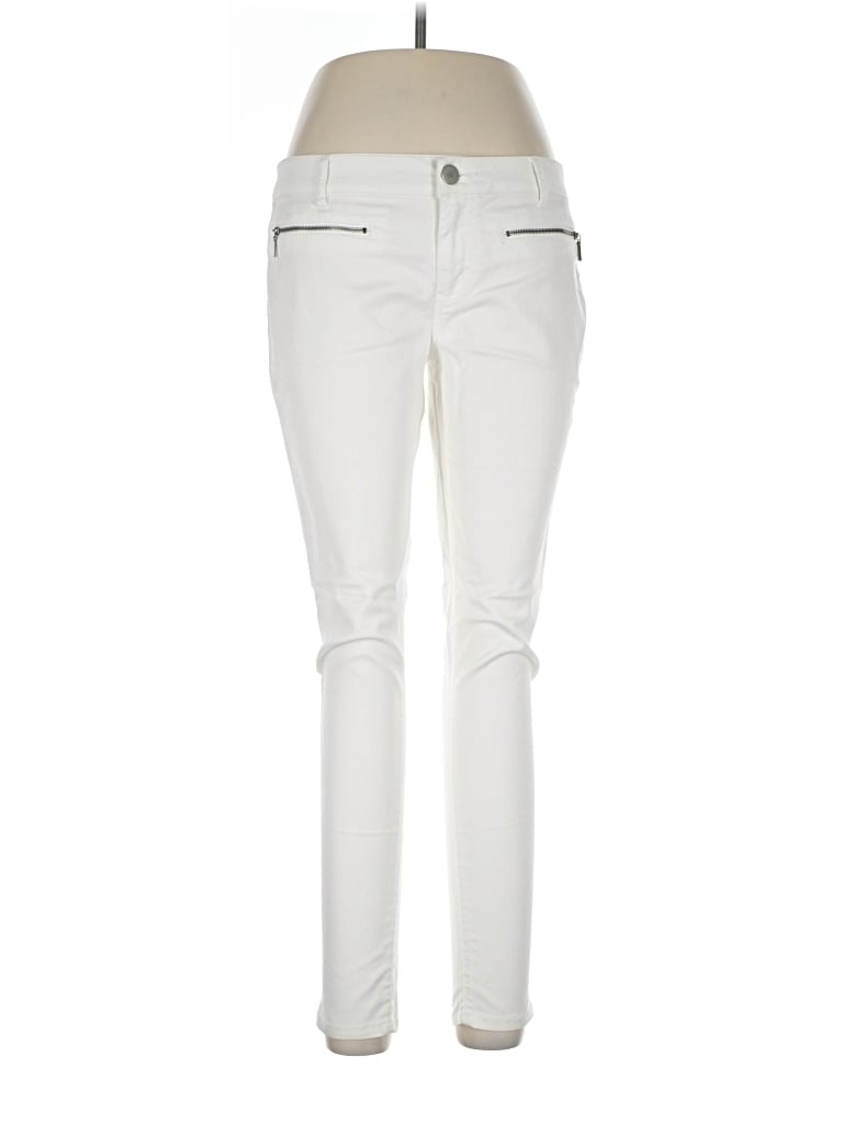 Pre-owned Fire Los Angeles Jeans In Ivory