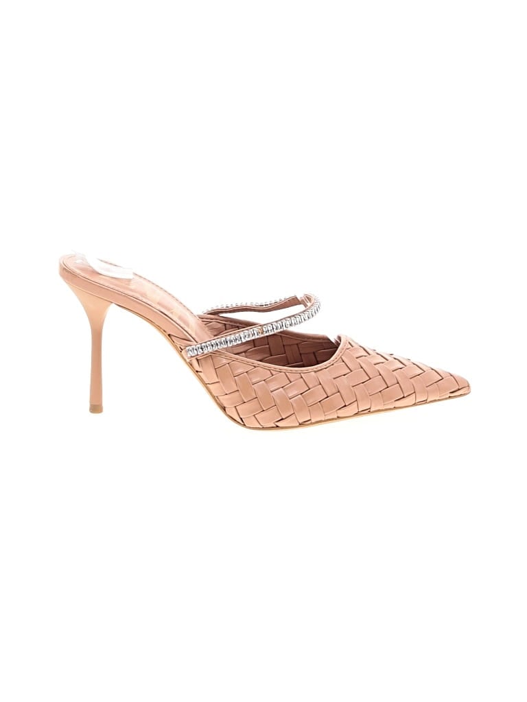 Pre-owned Zara Heels In Tan