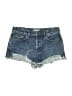 Free People Blue Denim Shorts Size 28 waist - photo 1