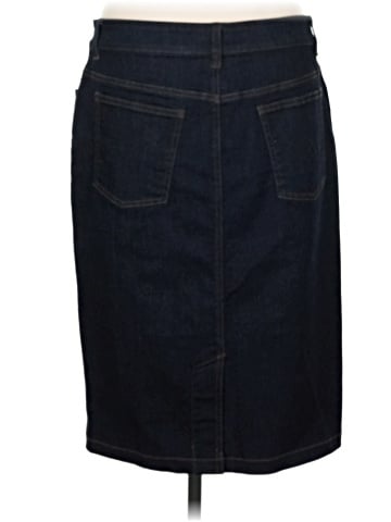 Eileen Fisher Denim Skirt (view 2)