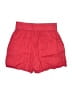 Michael Stars 100% Linen Solid Red Shorts Size Med (1) - photo 2