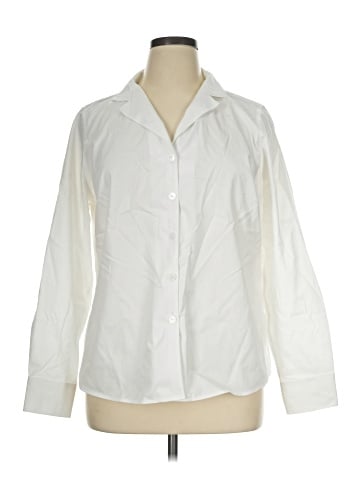 Foxcroft Long Sleeve Blouse (view 1)