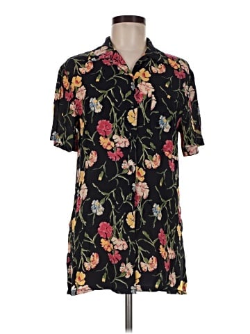 Jones New York Short Sleeve Blouse (view 1)