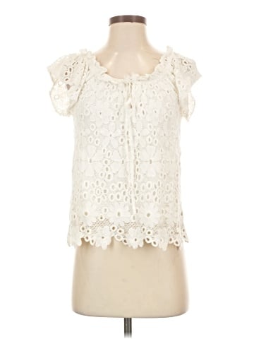 Velvet by Graham & Spencer Short Sleeve Blouse (view 1)