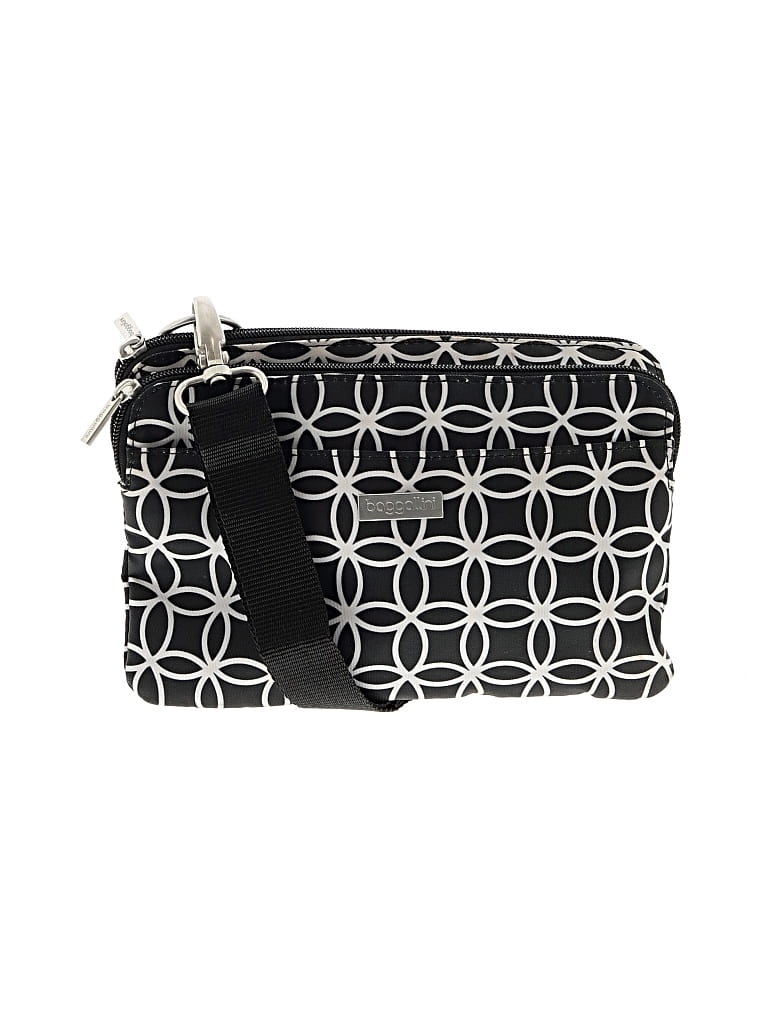 Pre-owned Baggallini Crossbody Bag In Black