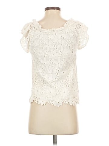 Velvet by Graham & Spencer Short Sleeve Blouse (view 2)
