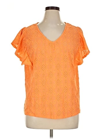 French Laundry Short Sleeve Blouse (view 1)