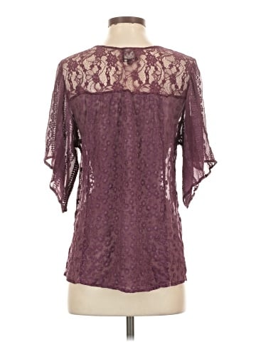 Ella Moss Short Sleeve Silk Top (view 2)