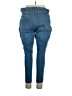 Terra & Sky Solid Blue Jeans Size 1X - photo 2