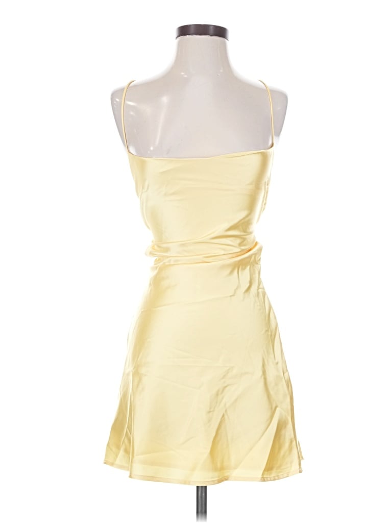 Beginning Boutique Cocktail Dress In Yellow