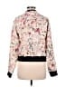 Jolt 100% Polyester Floral Pink Jacket Size L - photo 2