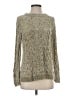 J.Jill 100% Polyester Tweed Green Pullover Sweater Size XS - photo 1