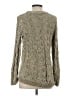 J.Jill 100% Polyester Tweed Green Pullover Sweater Size XS - photo 2
