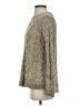 J.Jill 100% Polyester Tweed Green Pullover Sweater Size XS - photo 5