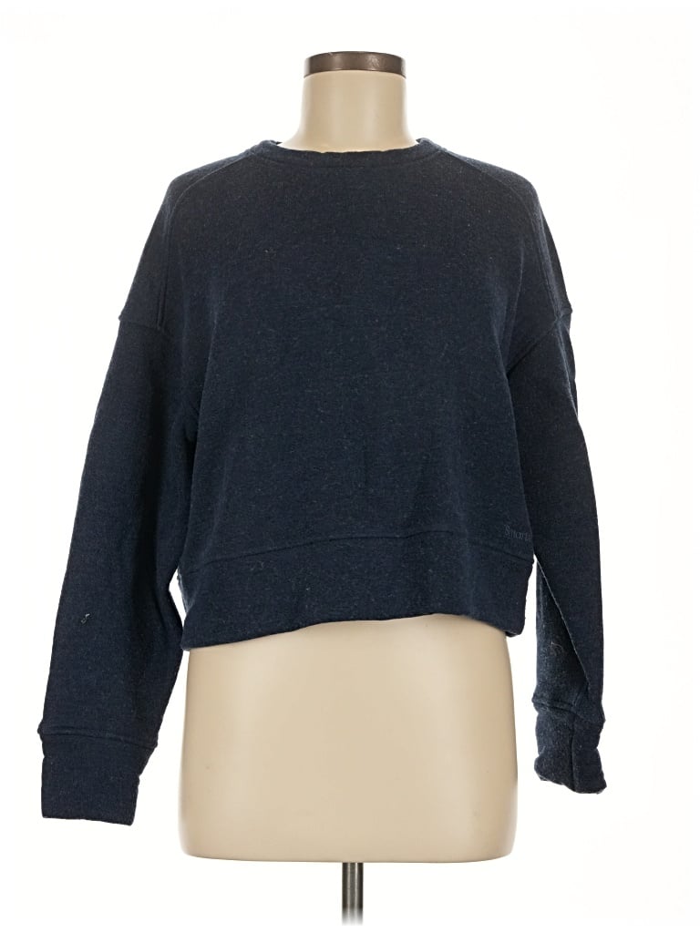 Pre-owned Smartwool Pullover Sweater In Blue