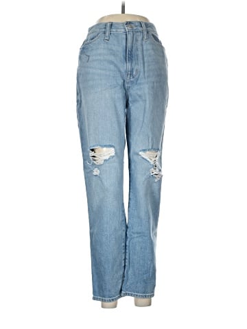 Madewell The Momjean in Gilford Wash: Ripped Edition (view 1)