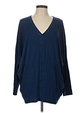 White House Black Market Long Sleeve Blouse (view 1)