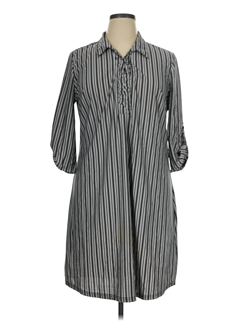 Pre-owned Mlle Gabrielle Casual Dress In Gray