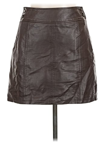 Free People Faux Leather Skirt (view 1)