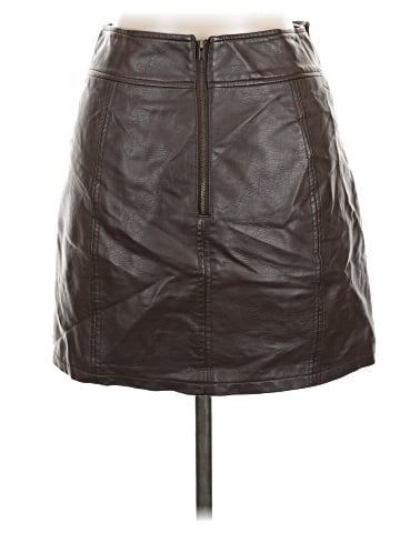 Free People Faux Leather Skirt (view 2)