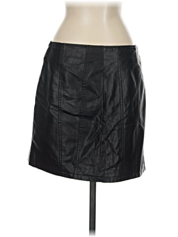 Free People Faux Leather Skirt (view 2)