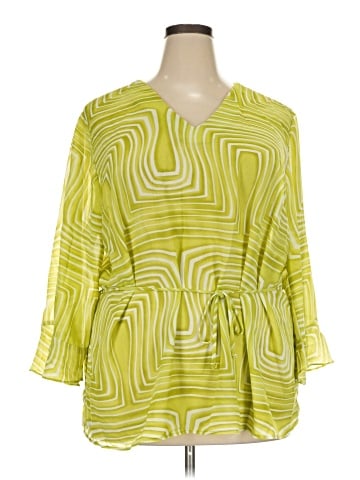 Studio C 3/4 Sleeve Blouse (view 1)