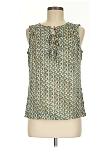 Tory Burch Sleeveless Silk Top (view 1)