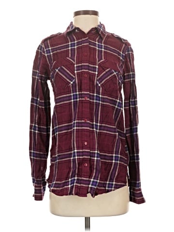 Express Long Sleeve Button-Down Shirt (view 1)