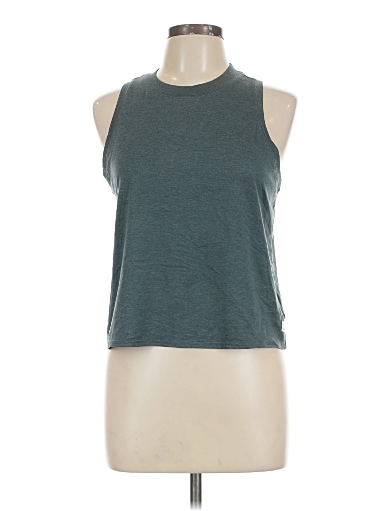 Pre-owned Vuori Sleeveless T-shirt In Teal