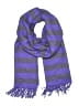 Gap 100% Acrylic Stripes Purple Scarf One size - photo 1