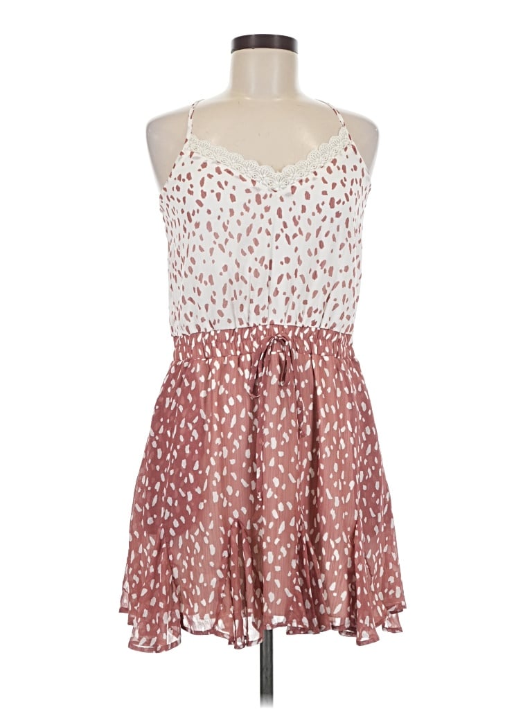 Willow & Root Casual Dress In Burgundy