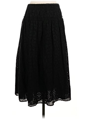 Madewell Eyelet Pull-On Midi Skirt (view 2)