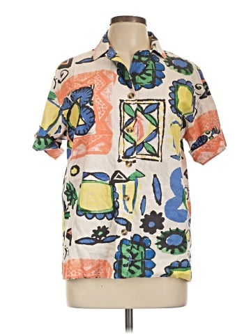 Damson Madder Short Sleeve Button Down Shirt