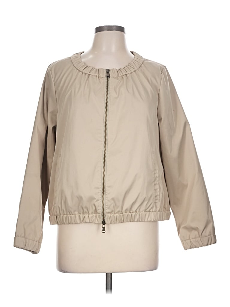 Pre-owned Chico's Jacket In Tan