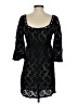 Laundry by Design Black 3/4 Sleeve Top Size S - photo 2