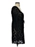 Laundry by Design Black 3/4 Sleeve Top Size S - photo 4