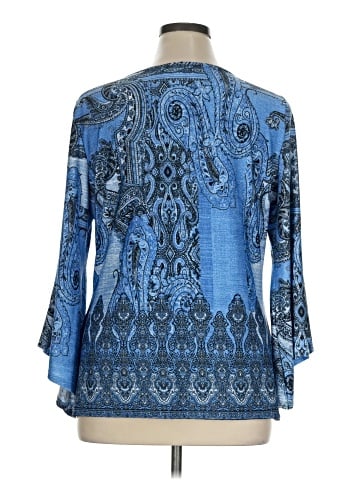 New Directions 3/4 Sleeve Blouse (view 2)