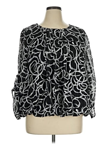 Sami & JO 3/4 Sleeve Blouse (view 1)