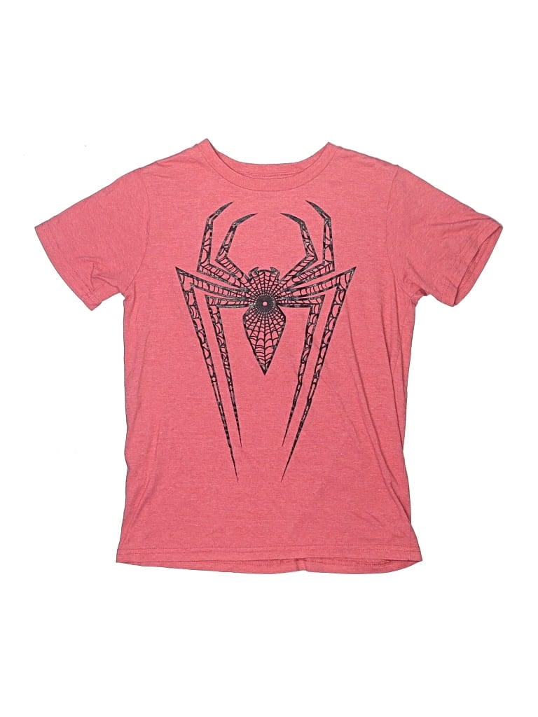 Pre-owned Marvel Kids' Short Sleeve T-shirt In Pink