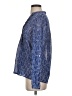 HD in Paris 100% Polyester Blue Long Sleeve Blouse Size 4 - photo 5