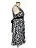 A. Byer Graphic Black Cocktail Dress Size M - photo 4