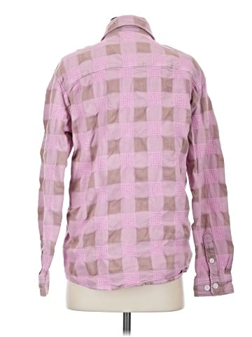 BDG Long Sleeve Button-Down Shirt (view 2)