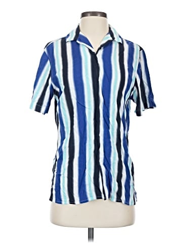 INC International Concepts Short Sleeve Button-Down Shirt (view 1)