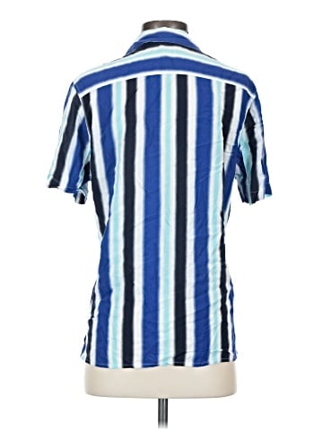 INC International Concepts Short Sleeve Button-Down Shirt (view 2)